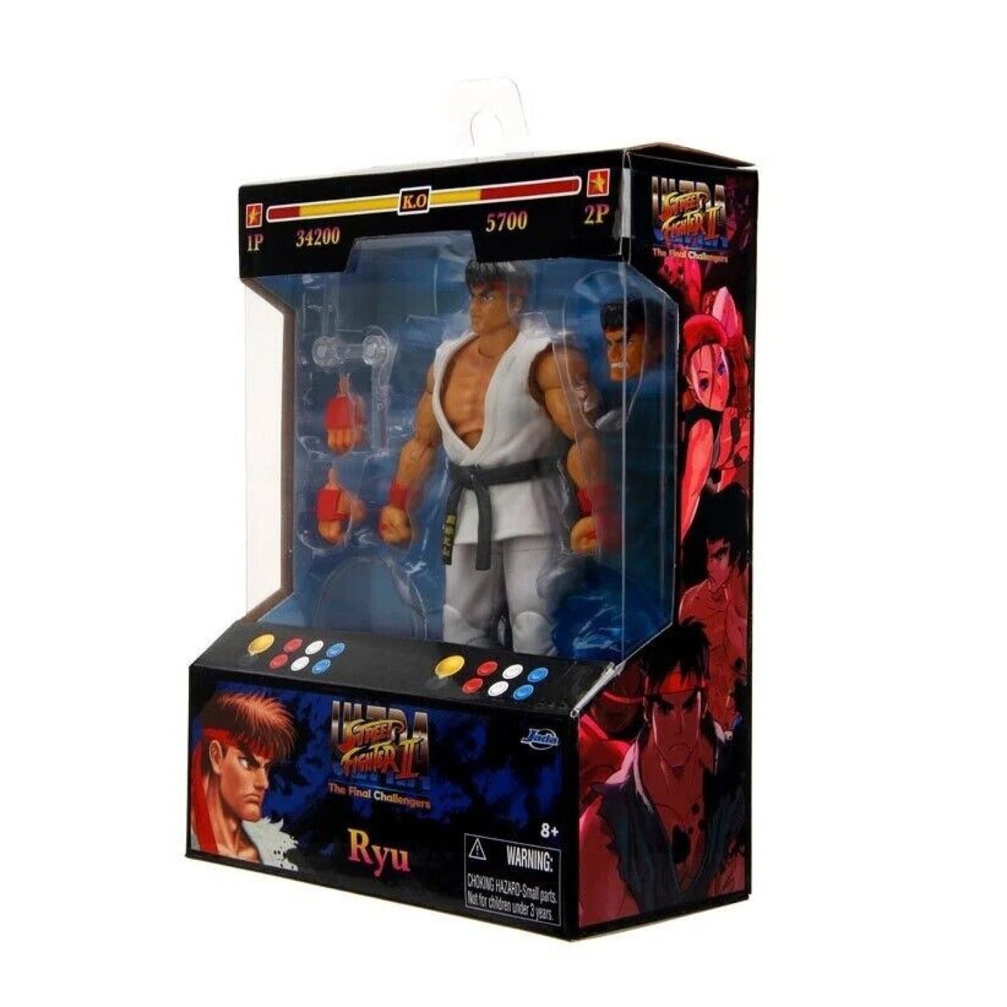Jada Toys - Ultra Street Fighter II - Ryu Action Figure - IN STOCK - Toys & Games:Action Figures & Accessories:Action Figures