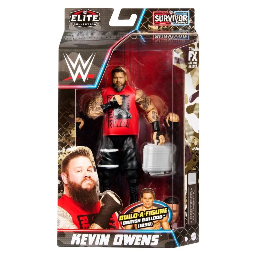 WWE Elite Collection Survivor Series - Kevin Owens Action Figure - Toys & Games:Action Figures & Accessories:Action Figures