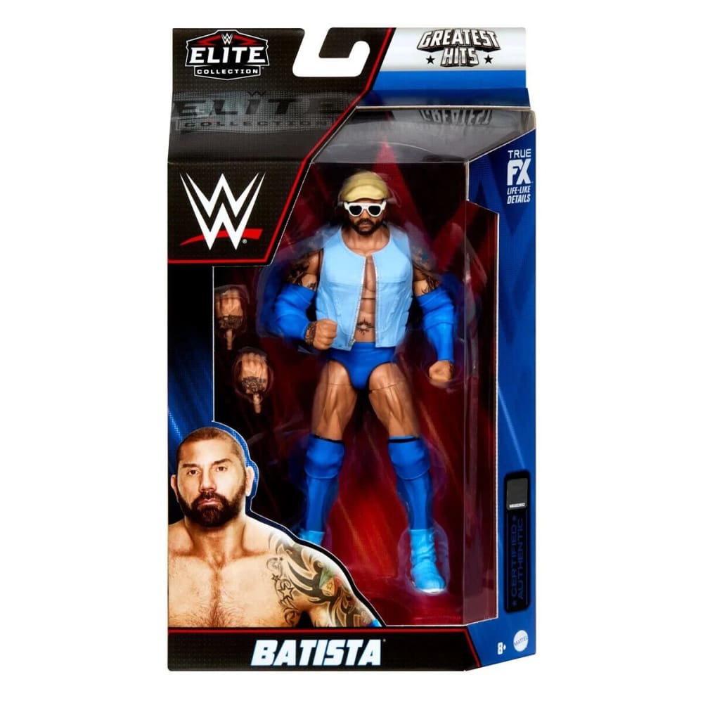WWE Elite Collection The Greatest Hits - Batista Action Figure - Toys & Games:Action Figures & Accessories:Action Figures