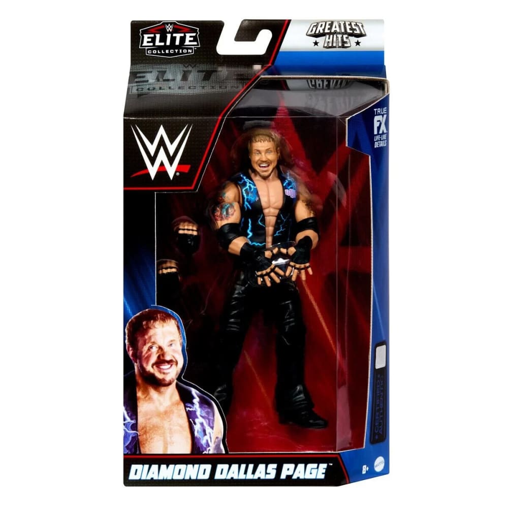 WWE Elite Collection The Greatest Hits - DDP Diamond Dallas Page Action Figure - Toys & Games:Action Figures & Accessories:Action Figures