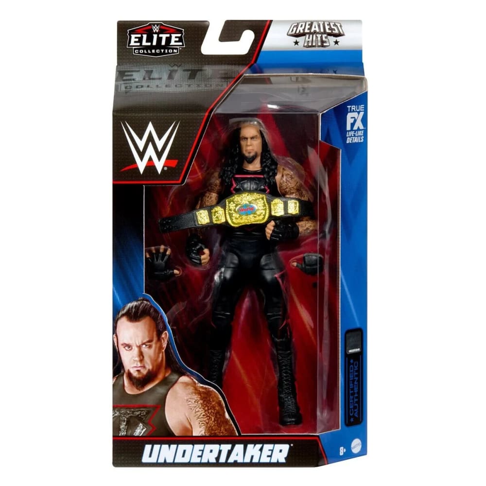 WWE Elite Collection The Greatest Hits - Undertaker Action Figure - Toys & Games:Action Figures & Accessories:Action Figures