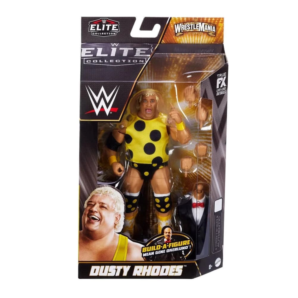 WWE Elite Collection Wrestlemania 2023 - Dusty Rhodes Action Figure - IN STOCK - Toys & Games:Action Figures & Accessories:Action Figures