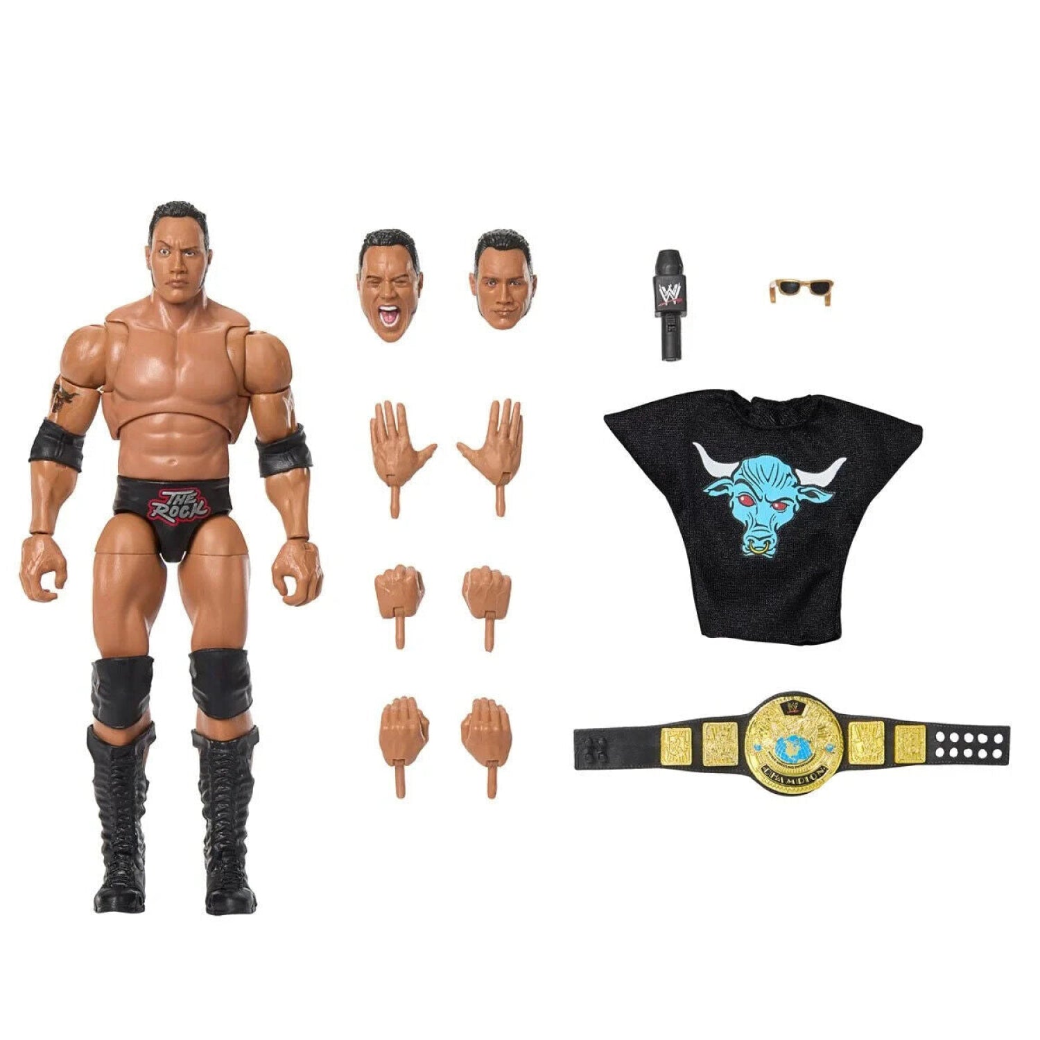 WWE Ultimate Edition Greatest Hits Wave 2 - The Rock Action Figure