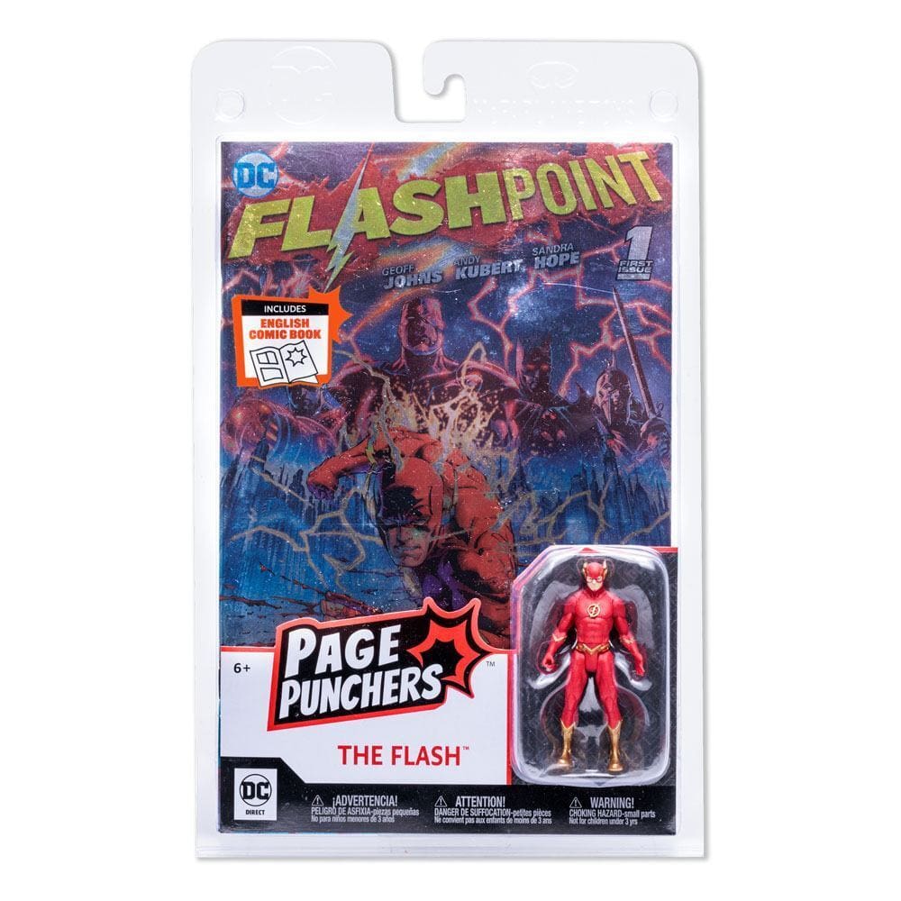DC Direct Page Punchers - The Flash (Flashpoint) Metallic Cover Var COMING SOON - Toys & Games:Action Figures & Accessories:Action Figures