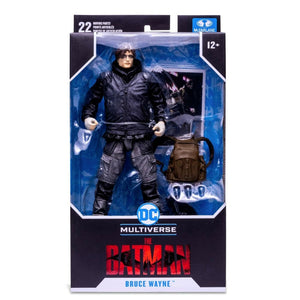 DC Multiverse The Batman Movie - Bruce Wayne Drifter Unmasked Figure COMING SOON - Toys & Games:Action Figures & Accessories:Action Figures