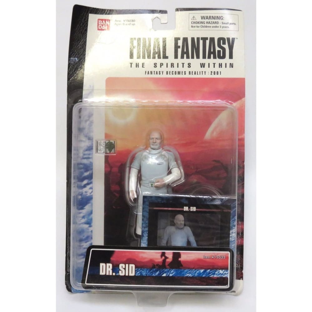 Final Fantasy The Spirits Within - Dr. Sid Action Figure