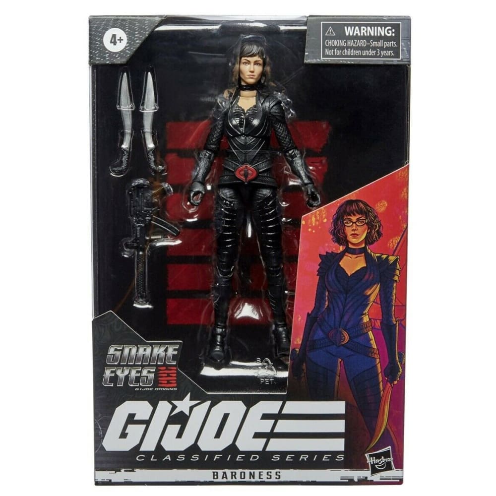 G.I. Joe Classified Series Snake Eyes - Baroness Action Figure - IN STOCK - Toys & Games:Action Figures & Accessories:Action Figures