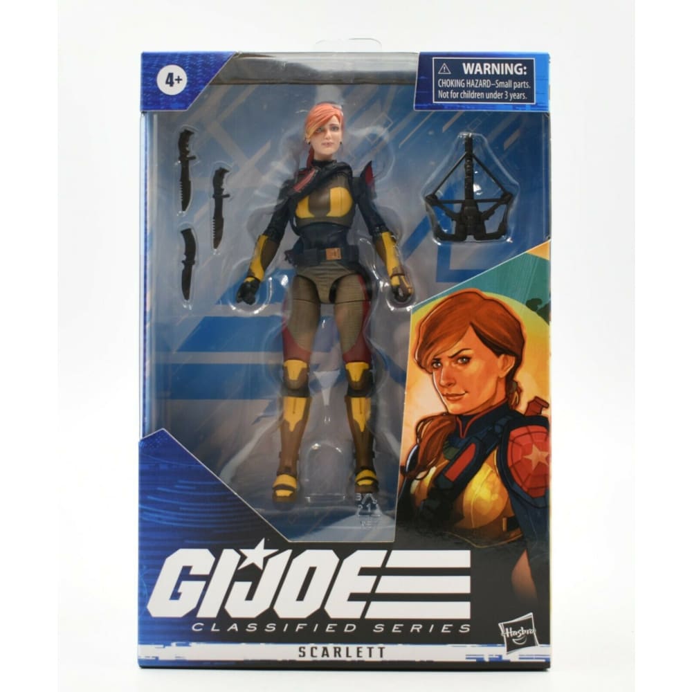 G.I. Joe Classified Series Wave 1 - Scarlett Action Figure - IN STOCK - Toys & Games:Action Figures & Accessories:Action Figures
