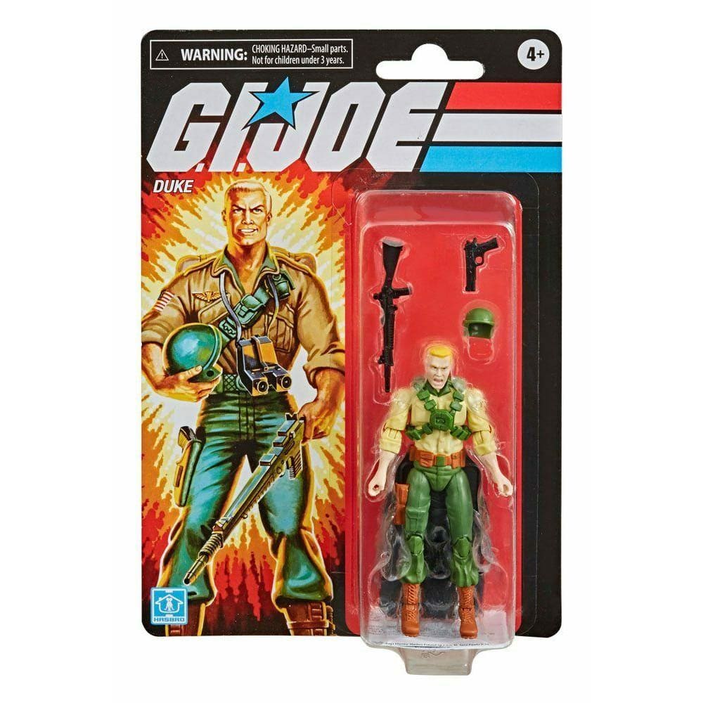 Hasbro - G.I. Joe Retro Collection Series - Duke Action Figure - PRE-ORDER - Toys & Games:Action Figures & Accessories:Action Figures