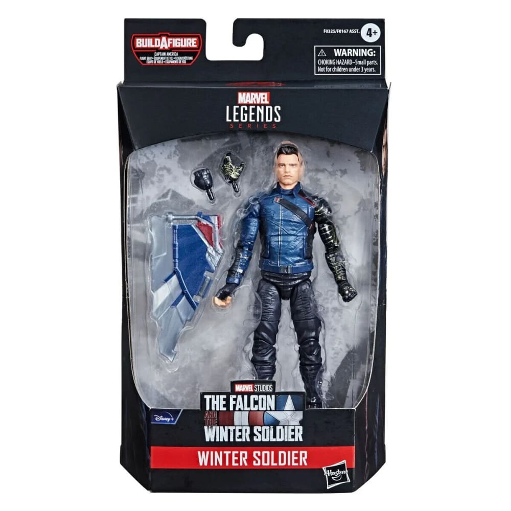 Marvel Legends Captain America (Falcon) BAF Series Winter Soldier Action Figure - Toys & Games:Action Figures & Accessories:Action Figures