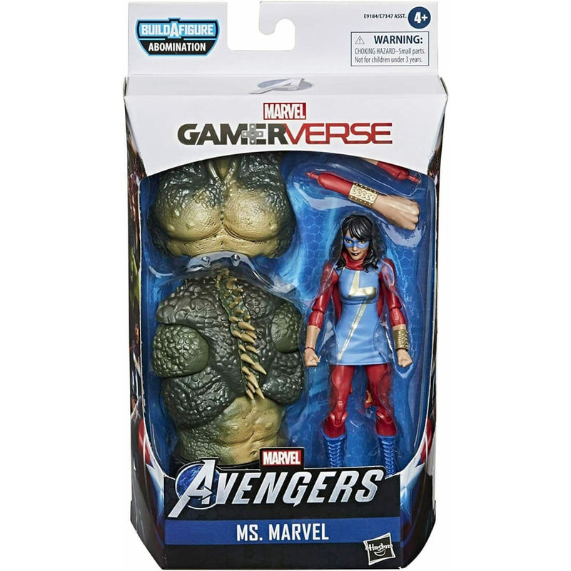 Marvel Legends Gameverse Series Abomination BAF - Ms. Marvel Action Figure - Toys & Games:Action Figures:TV Movies & Video Games