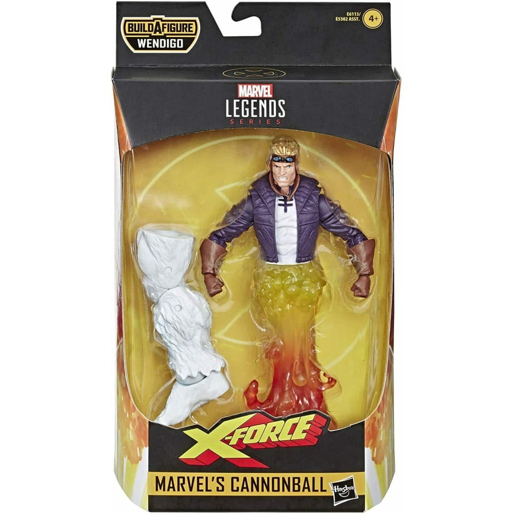 Marvel Legends X-Force Series Wendigo BAF - Cannonball Action Figure - Toys & Games:Action Figures:TV Movies & Video Games