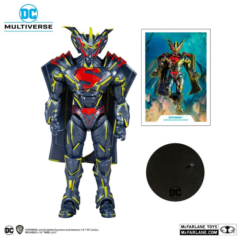 McFarlane Gold Label DC Multiverse Superman Energized Unchained Armor PRE-ORDER - Toys & Games:Action Figures & Accessories:Action Figures