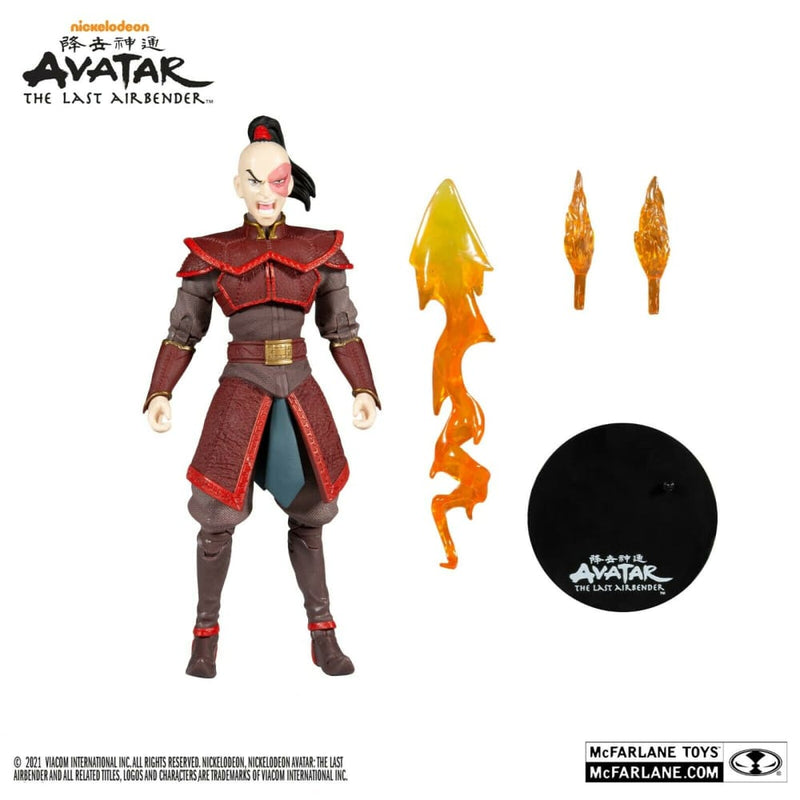 McFarlane Toys - Avatar The Last Airbender - Zuko 7” Action Figure PRE-ORDER - Toys & Games:Action Figures & Accessories:Action Figures