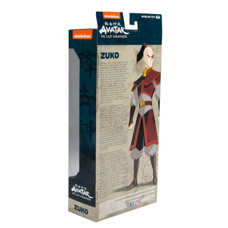 McFarlane Toys - Avatar The Last Airbender - Zuko 7” Action Figure PRE-ORDER - Toys & Games:Action Figures & Accessories:Action Figures