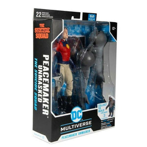 McFarlane DC Multiverse Suicide Squad - Peacemaker (Unmasked) Figure PRE-ORDER - Toys & Games:Action Figures & Accessories:Action Figures