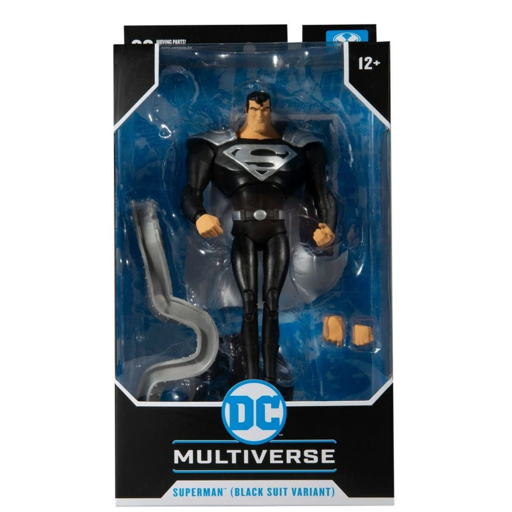 McFarlane Toys DC Multiverse The Animated Series - Superman Black Suit PRE-ORDER - Toys & Games:Action Figures & Accessories:Action Figures