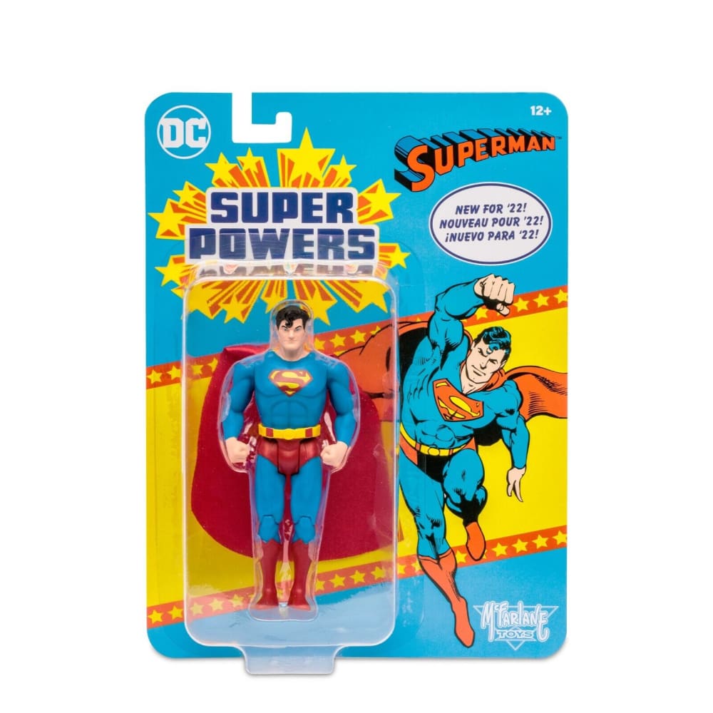 McFarlane Toys - DC Super Powers Wave 1 - Superman Action Figure - PRE-ORDER - Toys & Games:Action Figures & Accessories:Action Figures