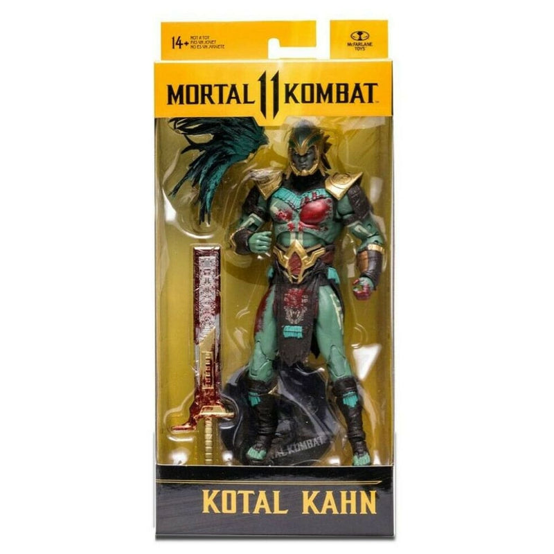 McFarlane Toys Mortal Kombat 11 - Kotal Kahn (Bloody) Action Figure COMING SOON - Toys & Games:Action Figures & Accessories:Action Figures