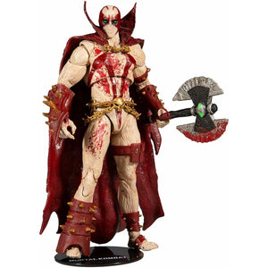 McFarlane Toys - Mortal Kombat - Spawn Blood Feud Hunter 7 Scale Action Figure - Toys & Games:Action Figures:TV Movies & Video Games