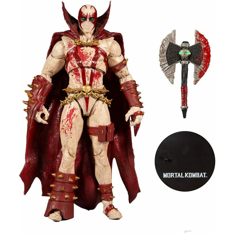 McFarlane Toys - Mortal Kombat - Spawn Blood Feud Hunter 7 Scale Action Figure - Toys & Games:Action Figures:TV Movies & Video Games