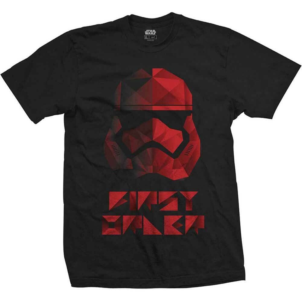 Official Star Wars Episode VIII First Order Geo Design Motif T-Shirt - Clothes Shoes & Accessories:Mens Clothing:Shirts & Tops:T-Shirts