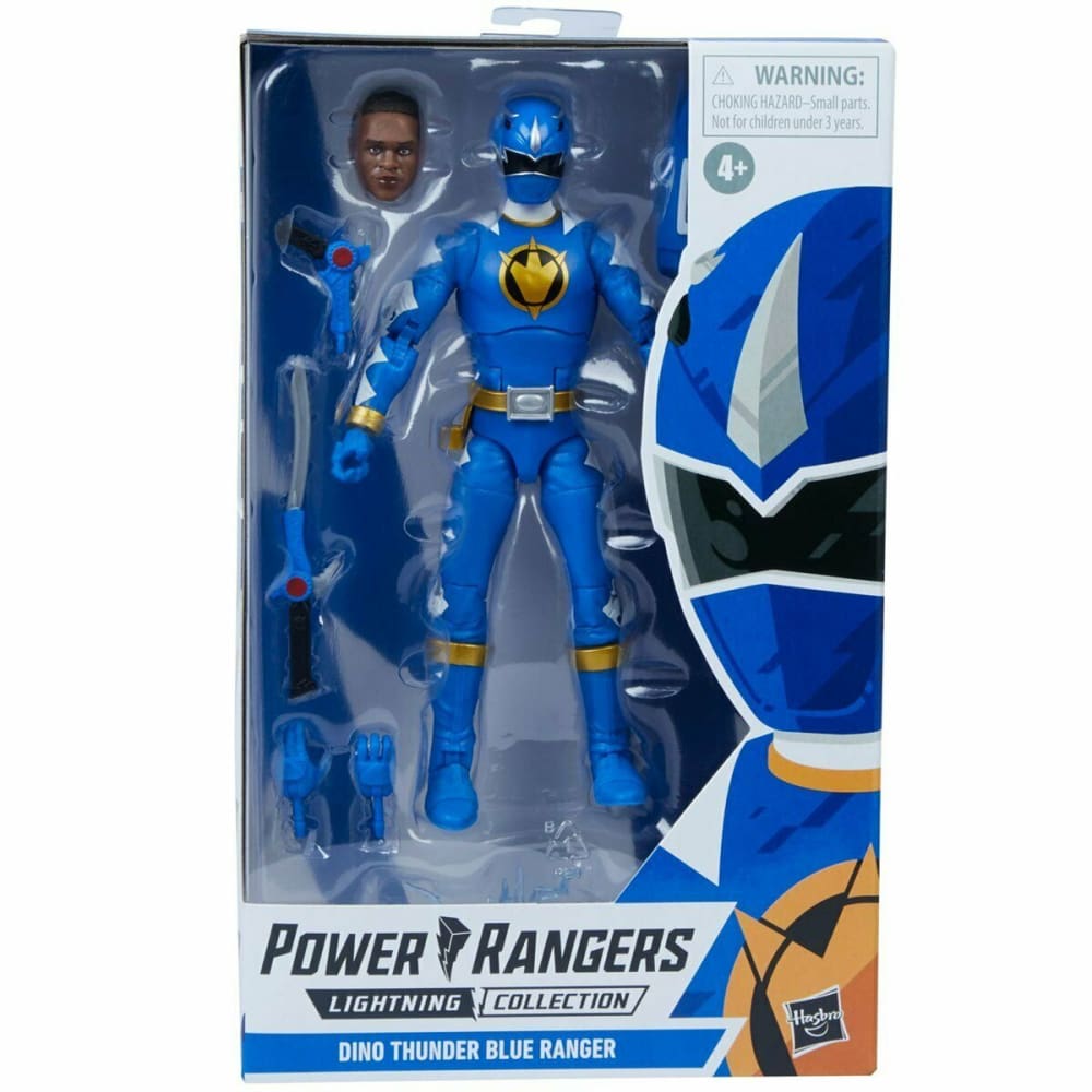 Power Rangers Lightning Collection - Dino Thunder Blue Ranger Action Figure - Toys & Games:Action Figures & Accessories:Action Figures