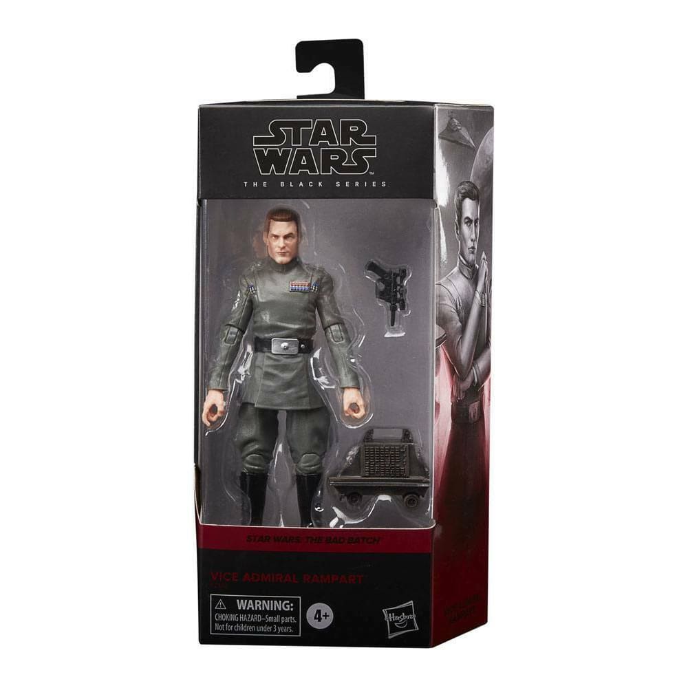 Star Wars Bad Batch The Black Series - Vice Admiral Rampart 6 Action Figure