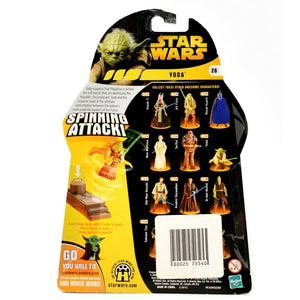 Star Wars Revenge of The Sith - Yoda (Spinning Attack) Action Figure - Toys & Games:Action Figures:TV Movies & Video Games