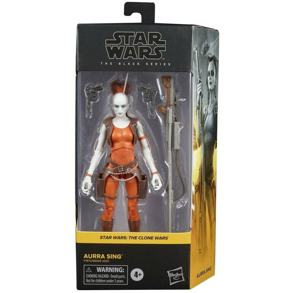 Star Wars The Black Series The Clone Wars - Aurra Sing Action Figure - Toys & Games:Action Figures & Accessories:Action Figures