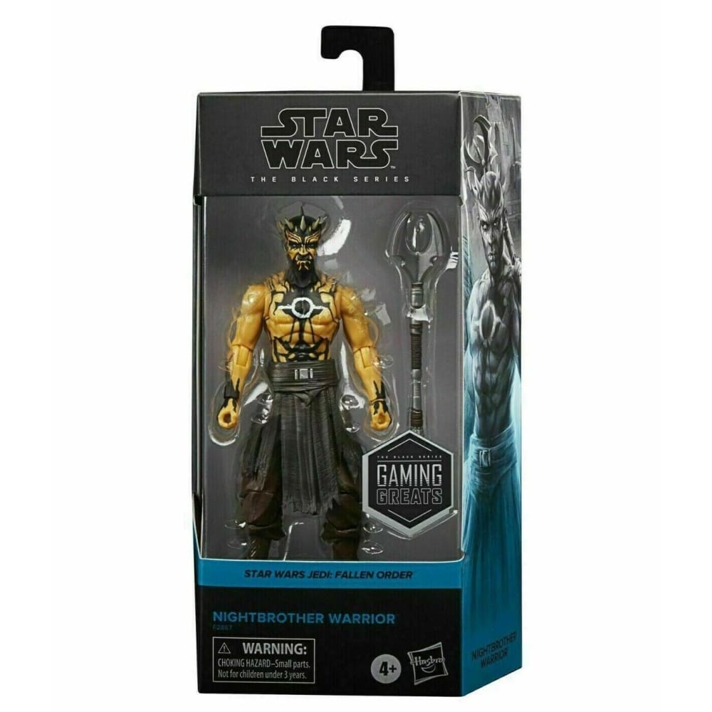 Star Wars The Black Series Gaming Greats - Nightbrother Warrior Action Figure - Toys & Games:Action Figures & Accessories:Action Figures