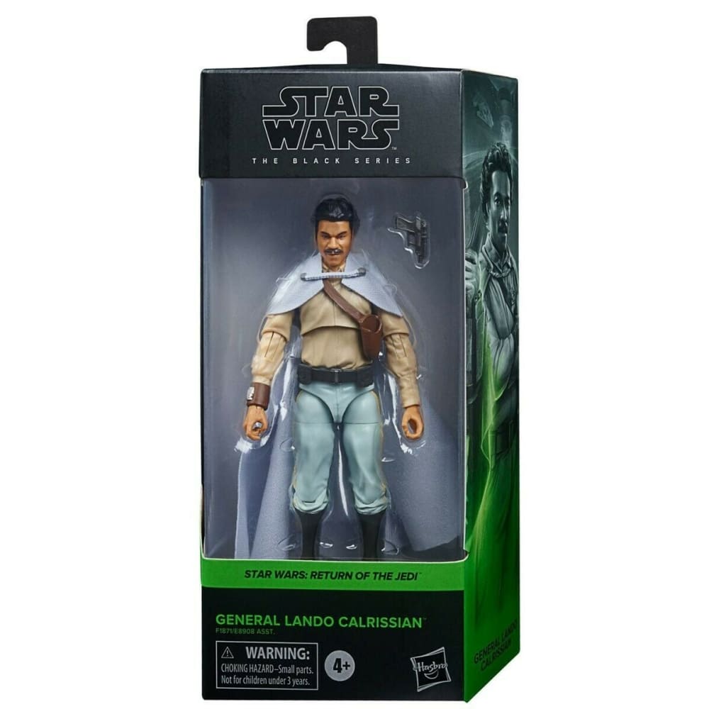 Star Wars The Black Series ROTJ - General Lando Calrissian Action Figure - Toys & Games:Action Figures & Accessories:Action Figures