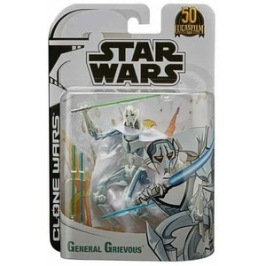 Star Wars Clone Wars The Black Series - General Grievous Action Figure - Toys & Games:Action Figures & Accessories:Action Figures
