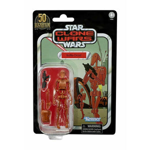 Star Wars The Clone Wars Vintage Collection - Battle Droid Action Figure - Toys & Games:Action Figures & Accessories:Action Figures