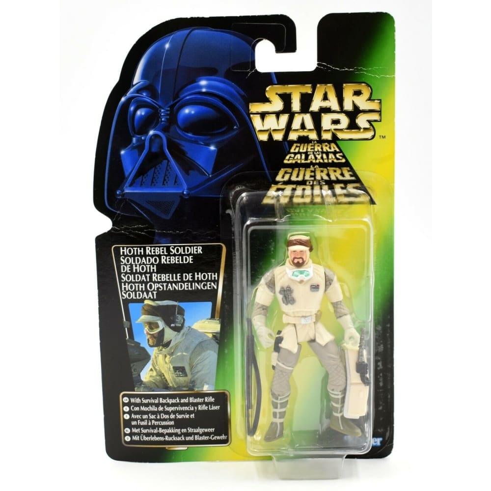 Star Wars The Power of The Force - Hoth Rebel Soldier Action Figure - Toys & Games:Action Figures:TV Movies & Video Games