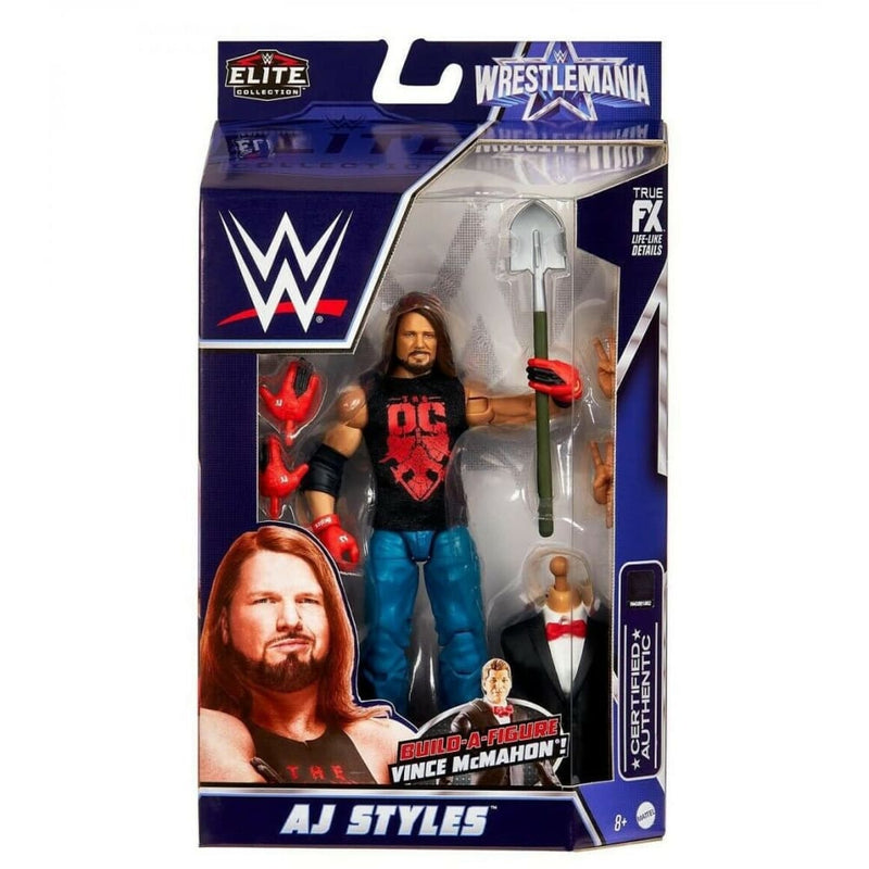 WWE Elite Collection Wrestlemania 2022 - AJ Styles Action Figure COMING SOON - Toys & Games:Action Figures & Accessories:Action Figures